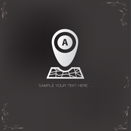 Map technologyのイラスト素材