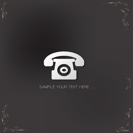 Telephone signのイラスト素材