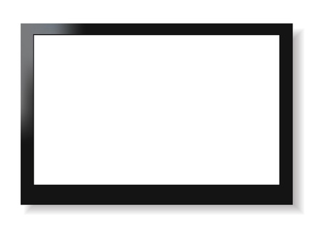 LCD screen televisionのイラスト素材