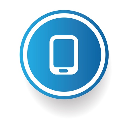 Mobile phone signのイラスト素材