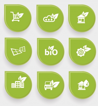 Ecology and natural symbol,vectorのイラスト素材