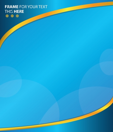 Blue frame for text,Abstract,Backg round,vectorのイラスト素材