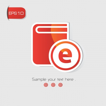 E-Learning symbol,vectorのイラスト素材