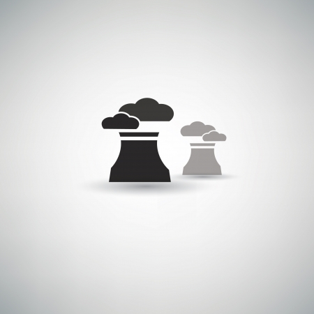 Nuclear symbolのイラスト素材