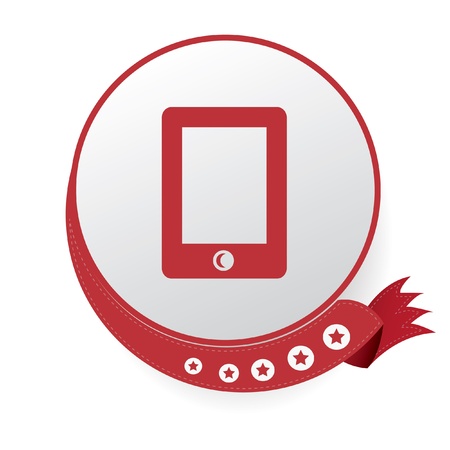 Mobile phone symbolのイラスト素材