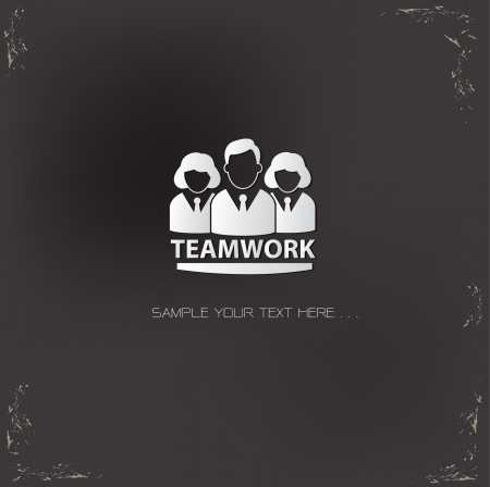 Teamwork symbolのイラスト素材