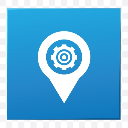 Gear symbol,vectorのイラスト素材