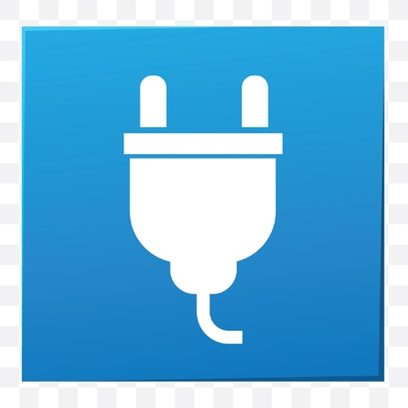 Plug symbol,vectorのイラスト素材