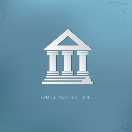 Tribunal symbol,vectorのイラスト素材