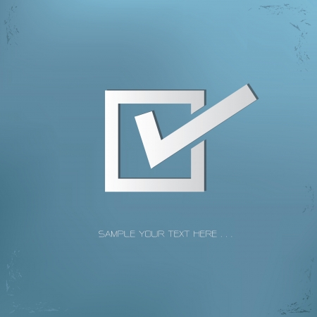 Check mark symbol,vectorのイラスト素材