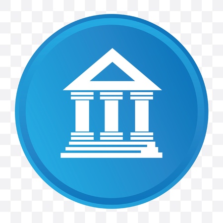 Bank symbol,vectorのイラスト素材