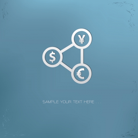 Finance symbolのイラスト素材