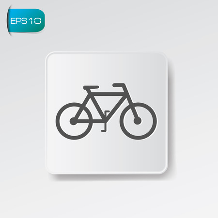 Bicycle symbol,vectorのイラスト素材