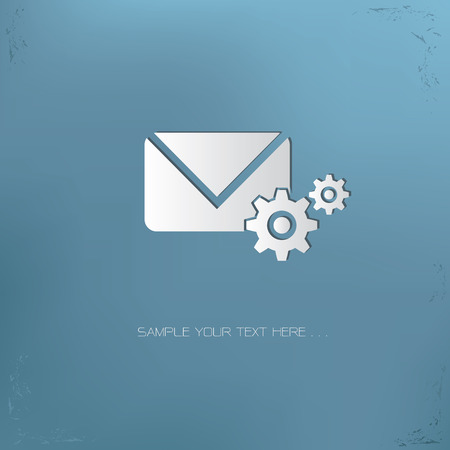 Email marketing symbol,vectorのイラスト素材