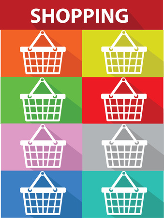 Shopping symbol,vectorのイラスト素材