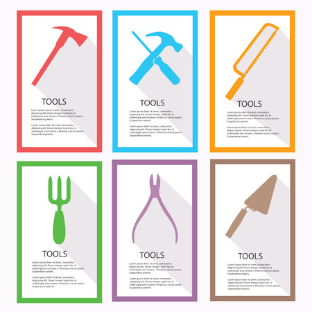 Tools Banners,vectorのイラスト素材