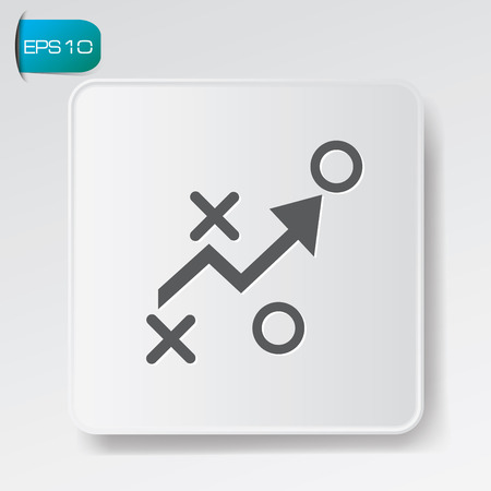 Strategy sign,vectorのイラスト素材