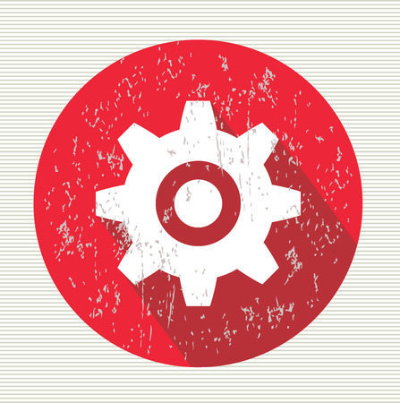 Gear symbol,vectorのイラスト素材
