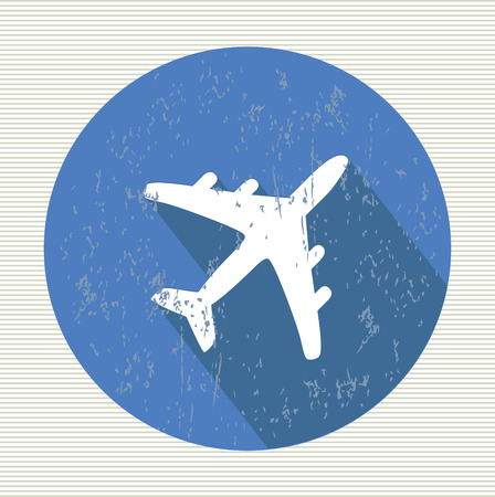 Airplane symbol,vectorのイラスト素材