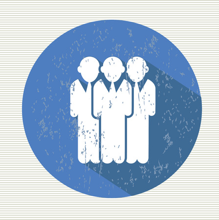 Teamwork symbol,vectorのイラスト素材
