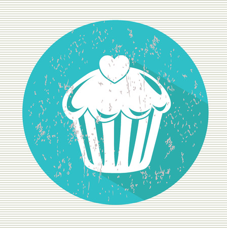 Cake symbol,vectorのイラスト素材