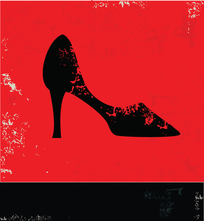 Shoe symbol,vectorのイラスト素材