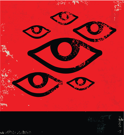 Eyes symbol,vectorのイラスト素材