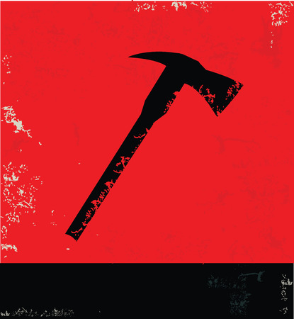 Axe symbol, vectorのイラスト素材