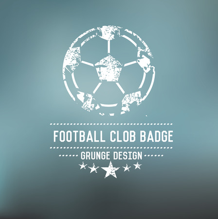 Football badge,vectorのイラスト素材