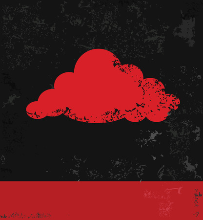 Cloud symbolのイラスト素材