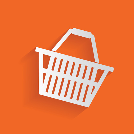 Basket,clean vectorのイラスト素材