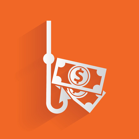 Money concept,clean vectorのイラスト素材