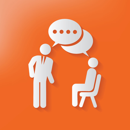 Human resource symbol,clean vectorのイラスト素材