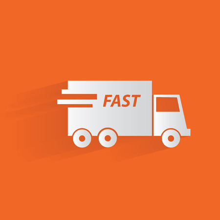 Delivery symbol,clean vectorのイラスト素材