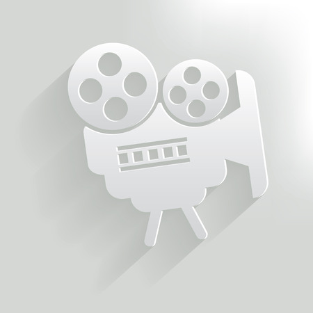 Video movie,clean vectorのイラスト素材