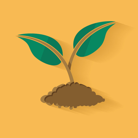 Tree symbol,clean vectorのイラスト素材