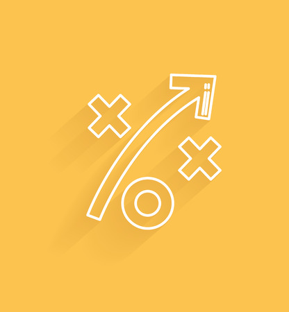 Strategy symbol,clean のイラスト素材