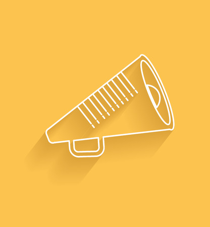 Megaphone symbolのイラスト素材