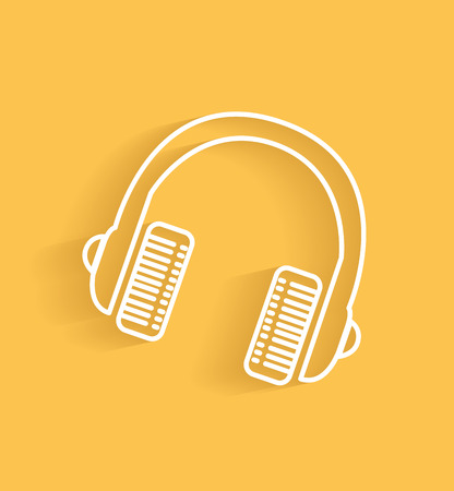 Earphone symbolのイラスト素材