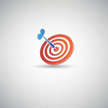 Dart symbol,clean vectorのイラスト素材