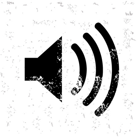 Sound design on old paperのイラスト素材