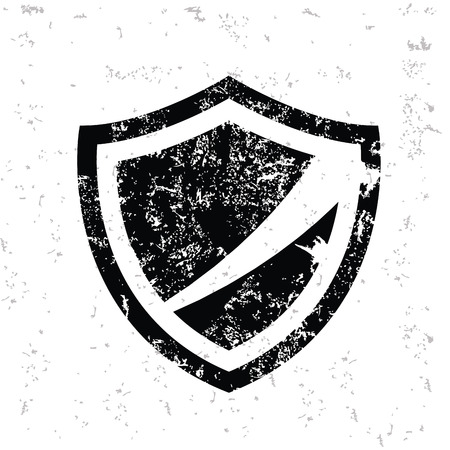 Badge design on old paper,grunge vectorのイラスト素材