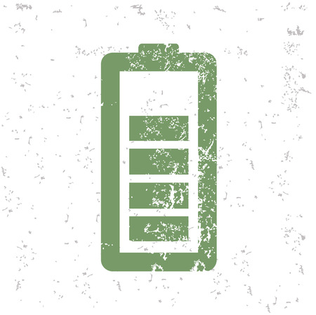 Battery and energy design on old paper,grunge のイラスト素材