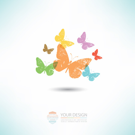 Butterfly design,clean vectorのイラスト素材