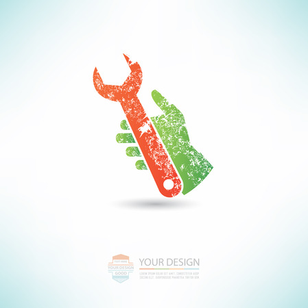 Maintenance design,clean vectorのイラスト素材