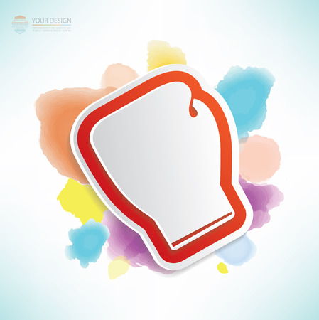 Boxing design,water colour design,clean vectorのイラスト素材