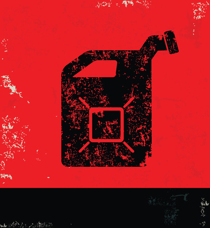 Oil industry design on red backgroundgrunge vectorのイラスト素材