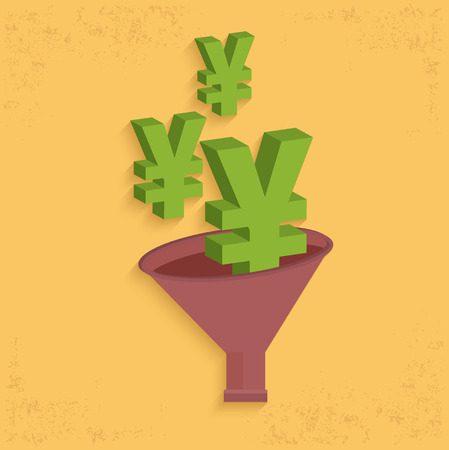 Filter design clean vectorのイラスト素材