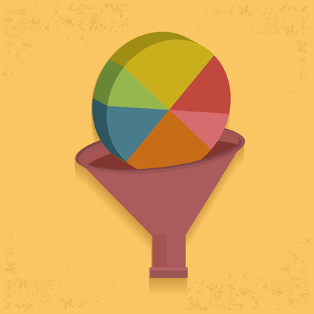 Filter design clean vectorのイラスト素材