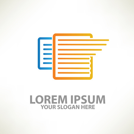 Document design  templatecolour concept designclean vectorのイラスト素材